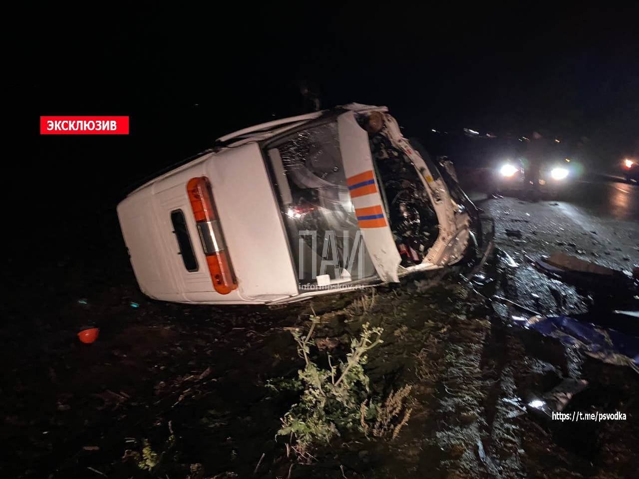 Три человека погибли в ДТП в Пскове
