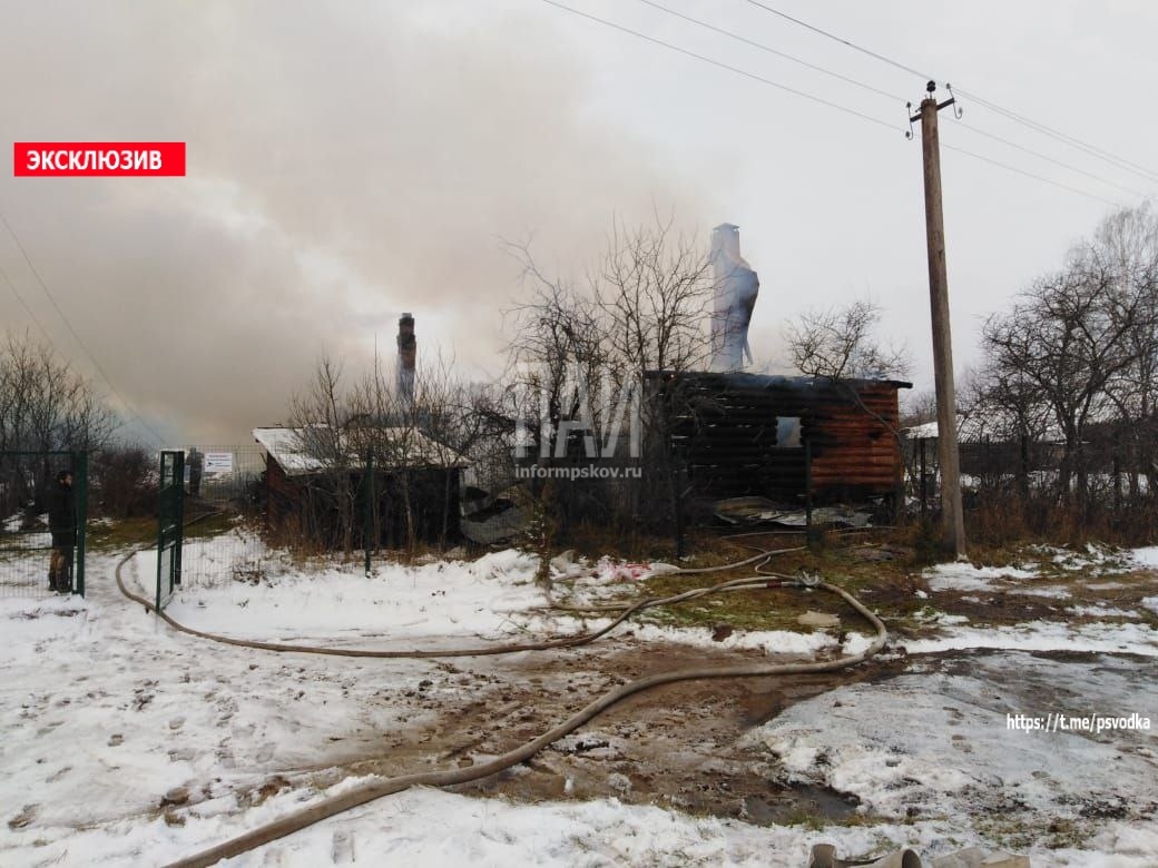 В деревне Подоспа сгорели два дома