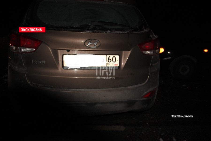 В Пустошкинском районе иномарка вовлекла в ДТП несколько автомобилей