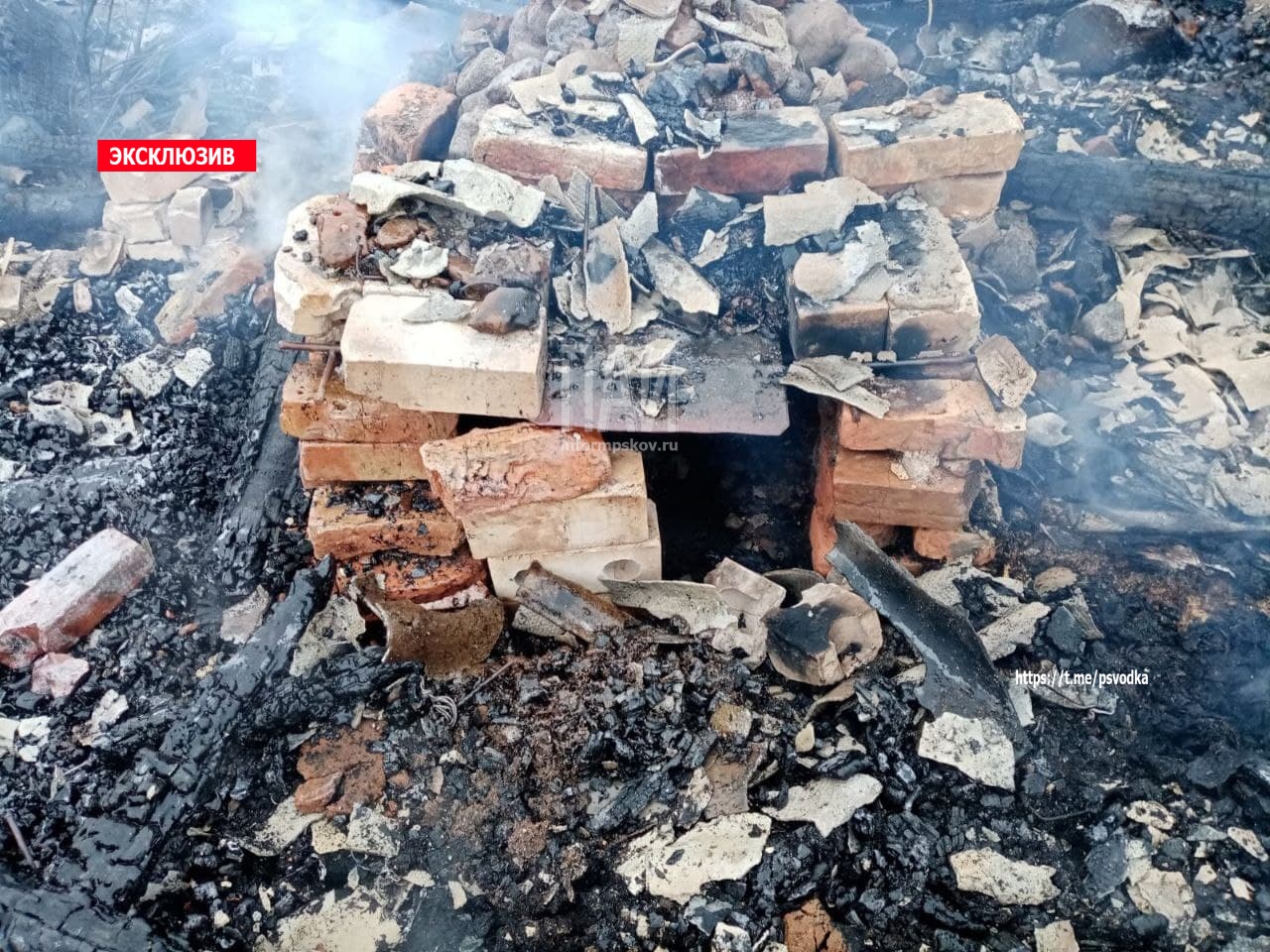 Баня сгорела в Стругокрасненском районе