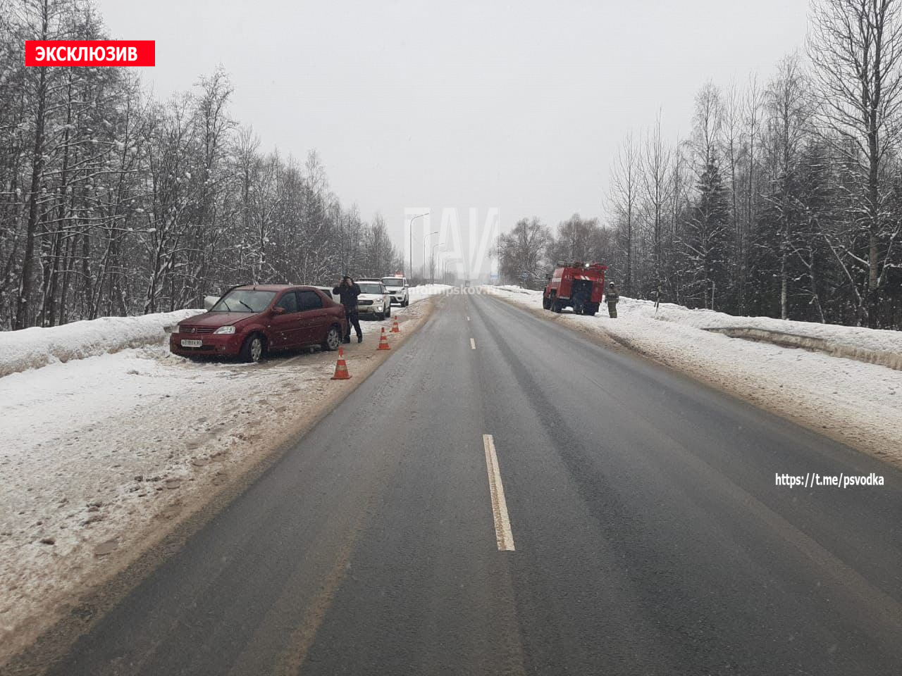 Житель Ленинградской области пострадал в ДТП в Стругокрасненском районе