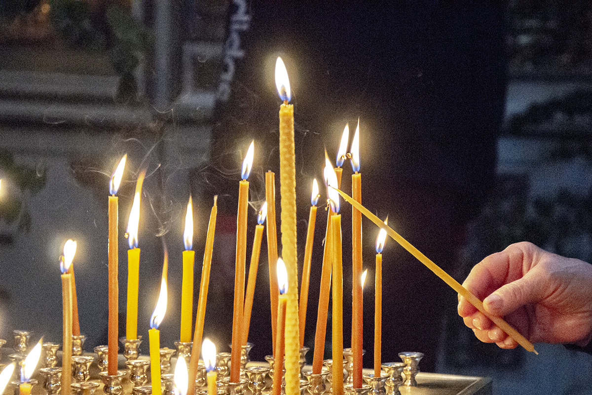  Фоторепортаж: Праздник Святой Троицы в Пскове 