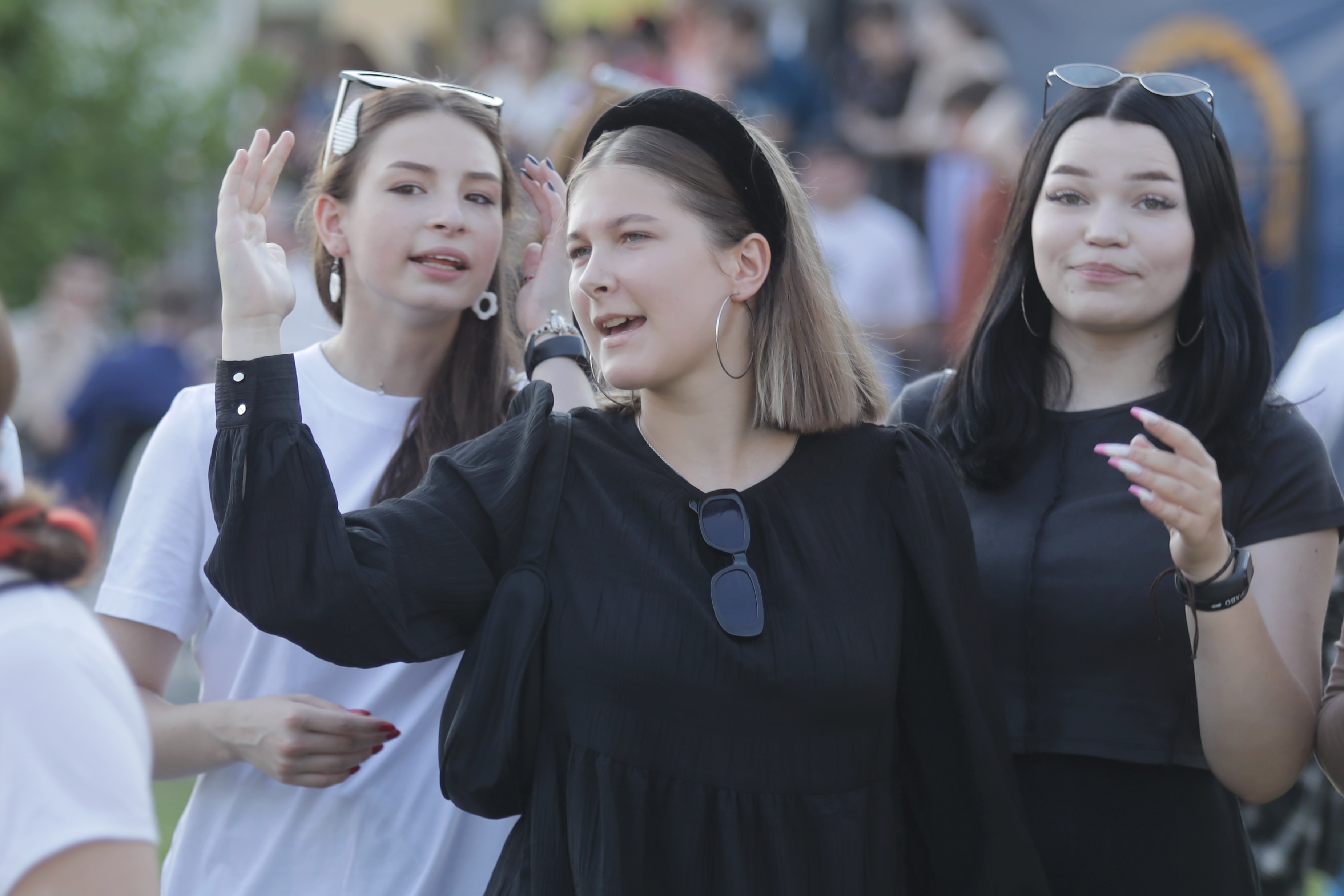Праздник выпускников в Пскове 