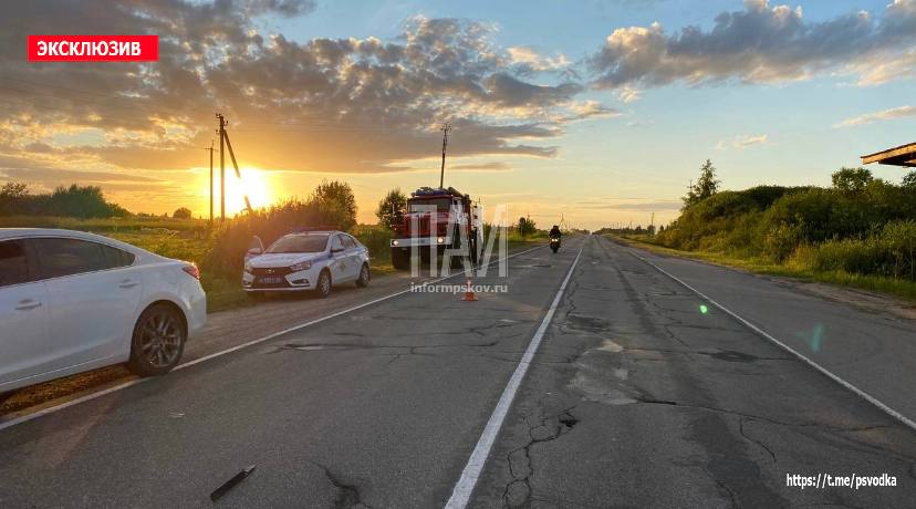 ДТП едва не стало причиной большого взрыва в Печорском районе 