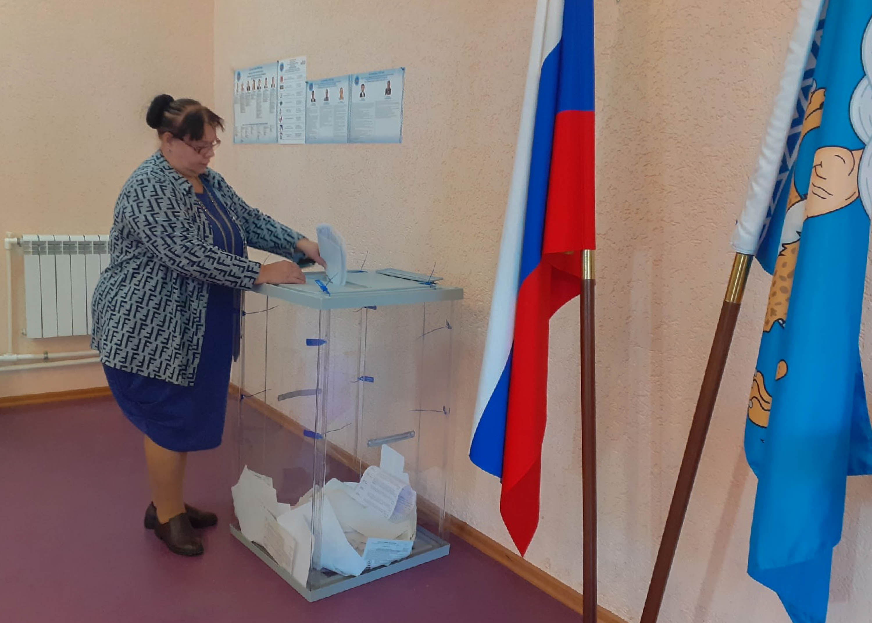 ФОТОРЕПОРТАЖ Выборы в районах Псковской области