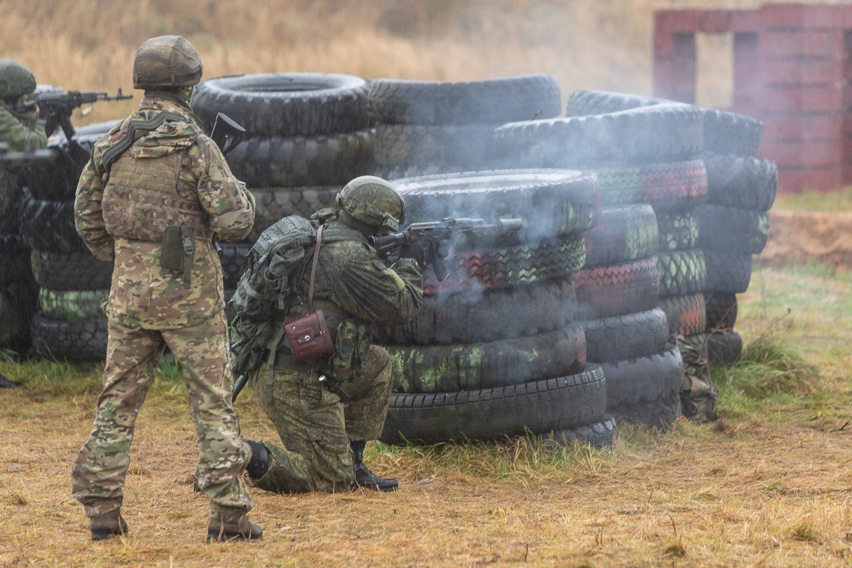 Выезд губернатора на военный полигон в Пскове