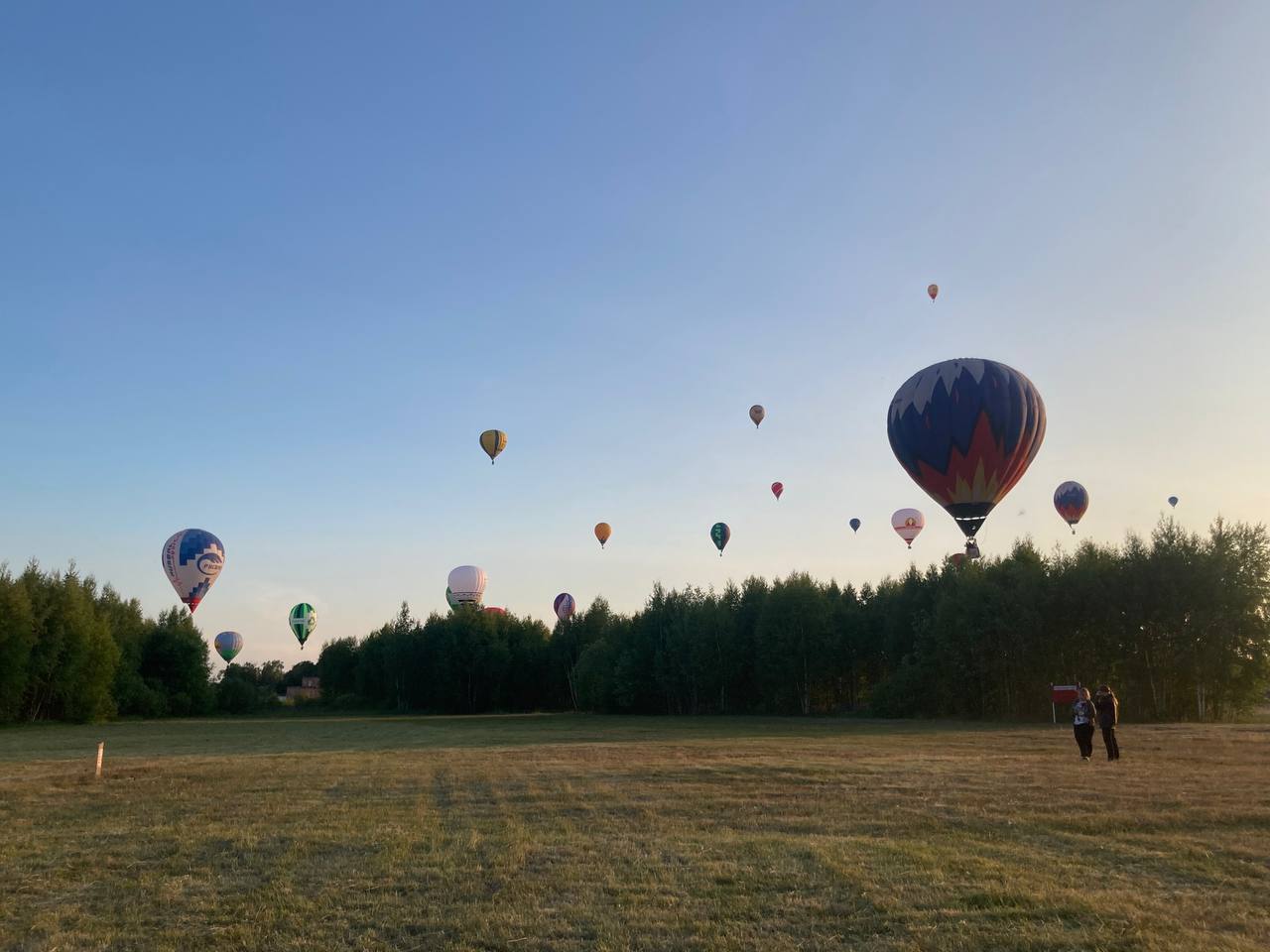 Массовый старт аэростатов в Великих Луках