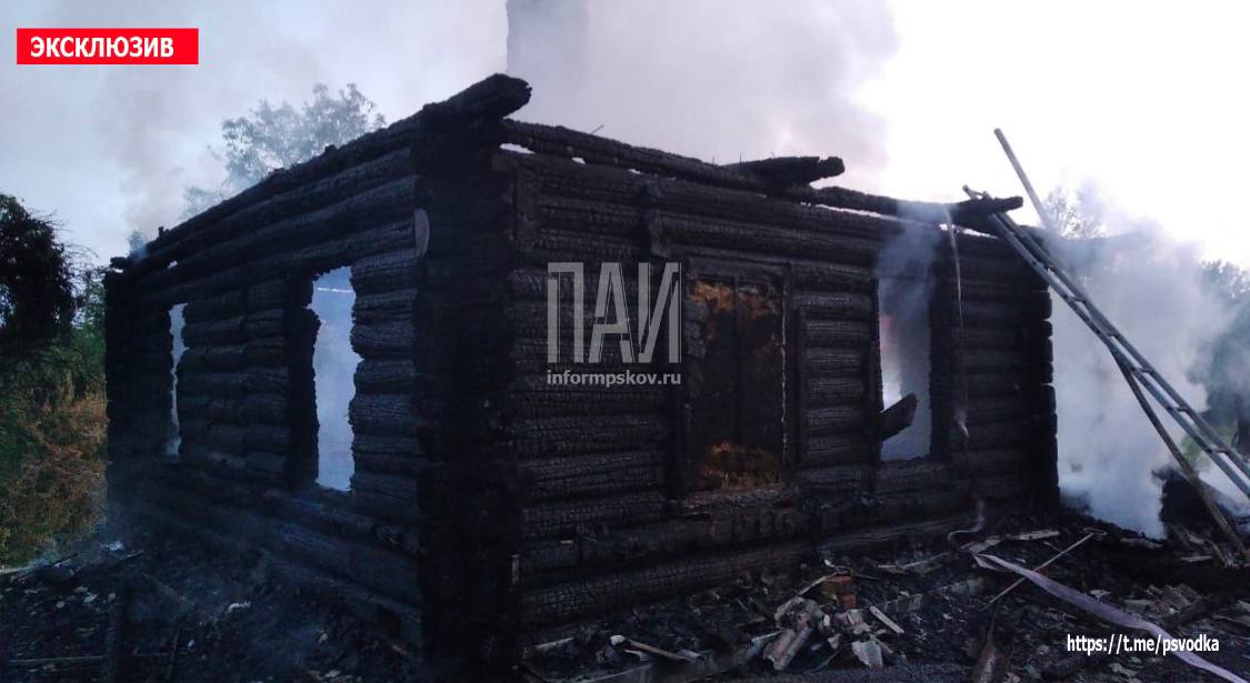 Жилой дом сгорел в селе Новоселье