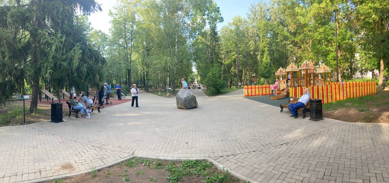Парк Пушкина в Великих Луках