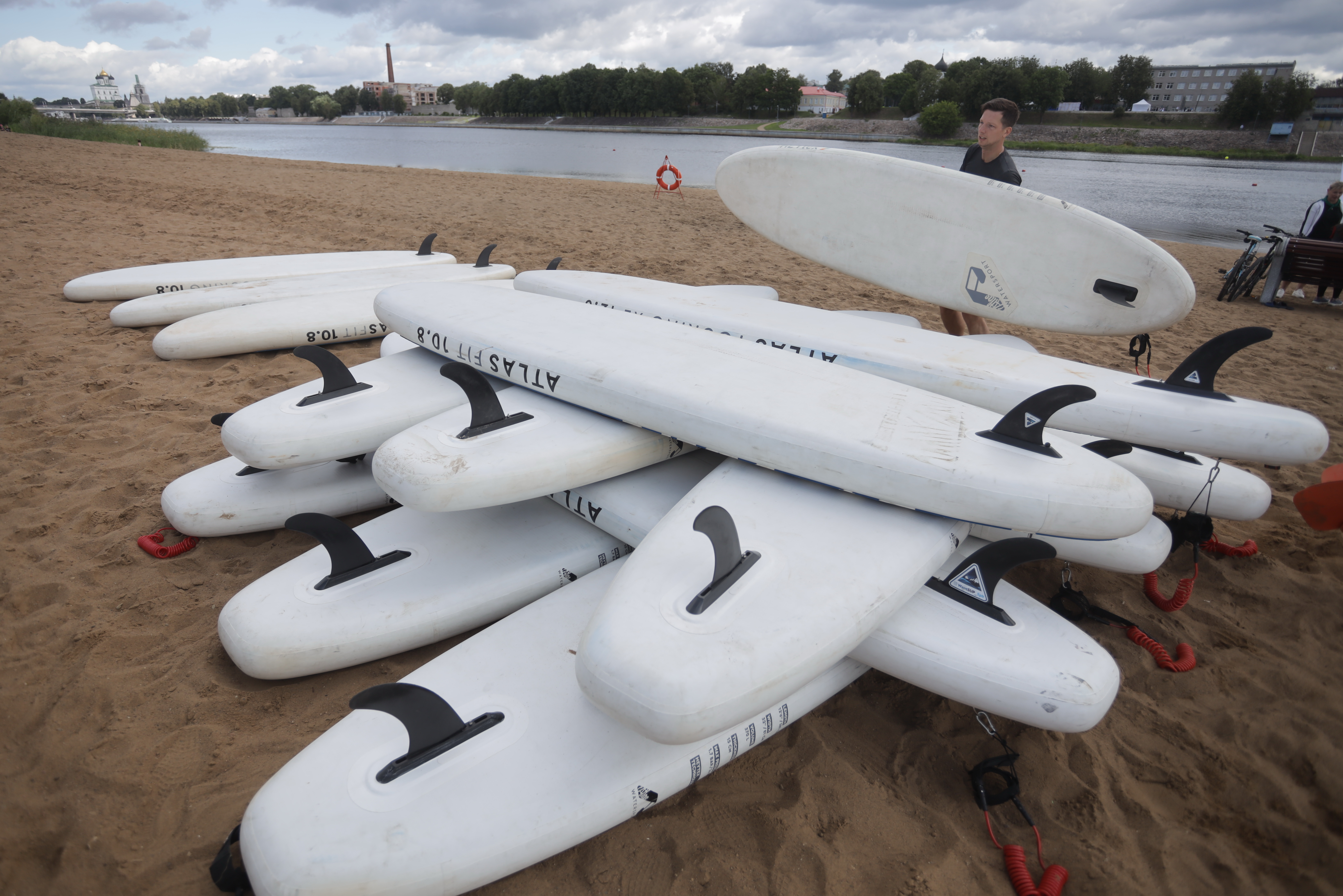 ФОТОРЕПОРТАЖ. Фестиваль сапсерфинга Pskov Sup Fest