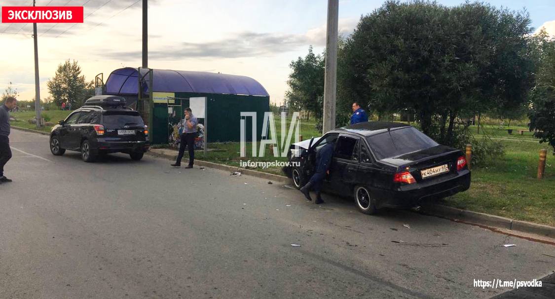Водитель Daewoo скрылся с места ДТП 