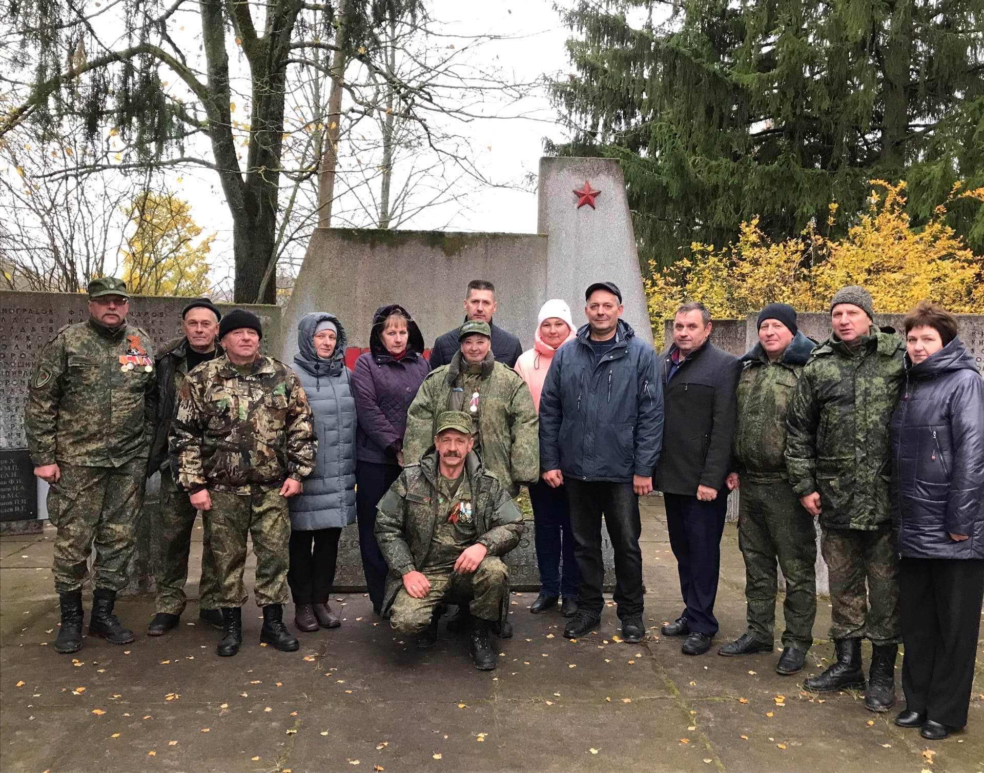 Воинов ВОВ перезахоронили в братском захоронении в Усвятском районе