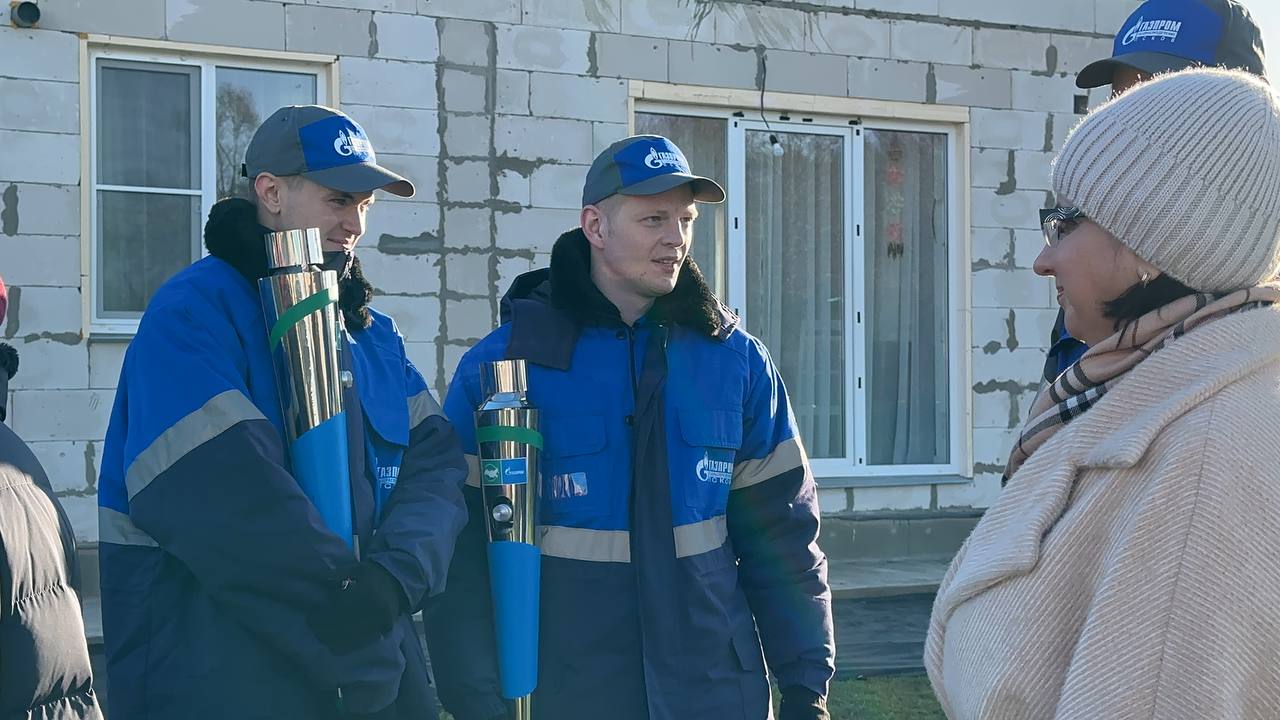 В Дуброво дали газ