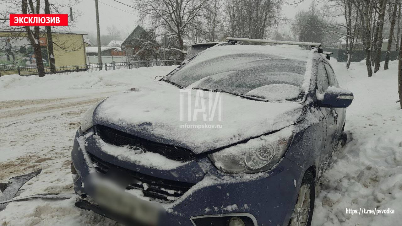Женщина пострадала в результате ДТП в Пустошке
