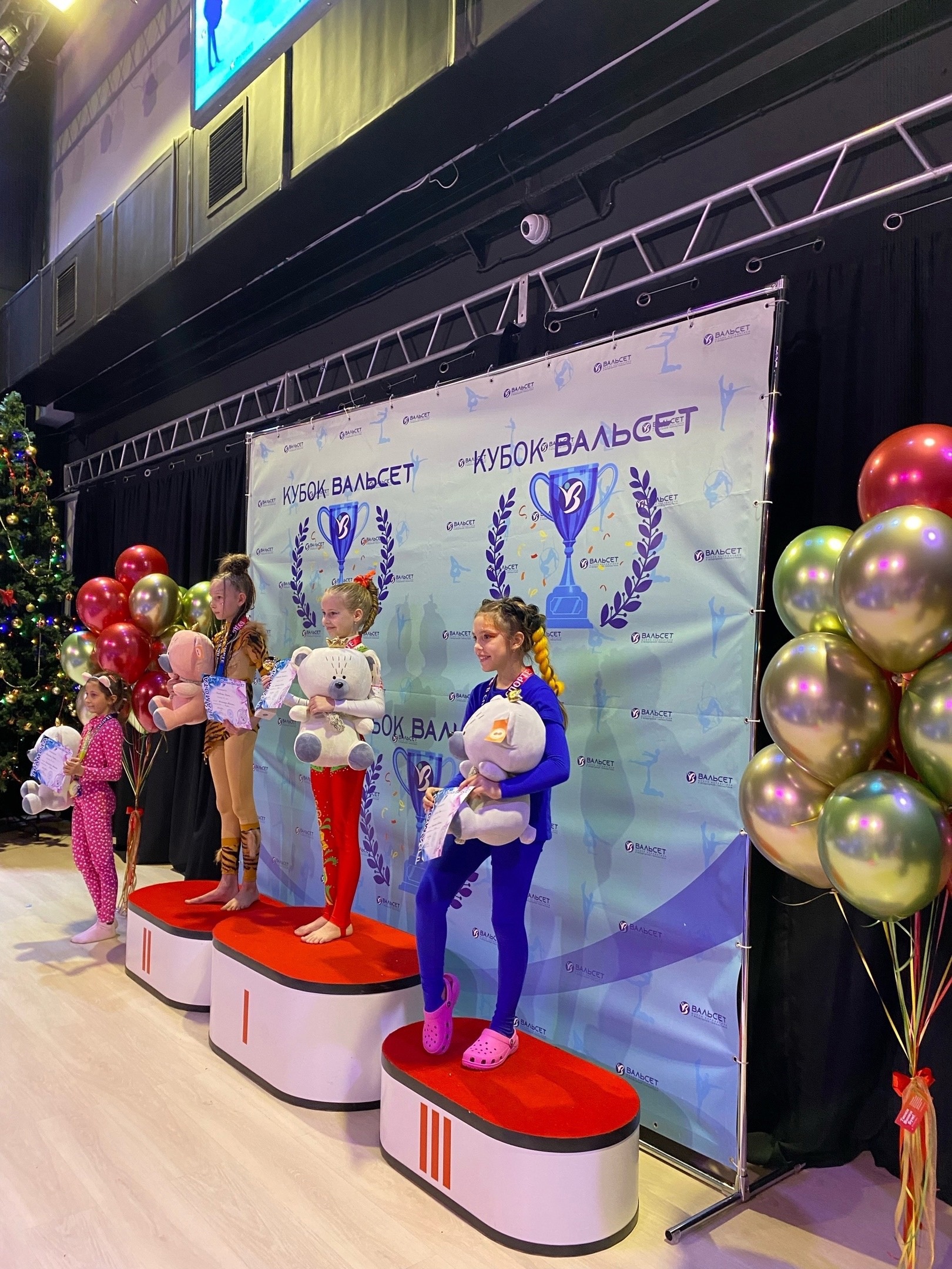 Псковички стали призёрами чемпионата по воздушной гимнастике в Москве