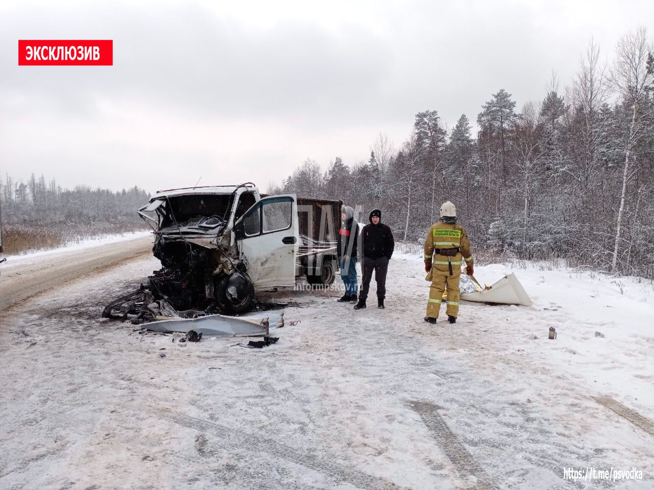 Три человека пострадали в ДТП в Стругокрасненском районе