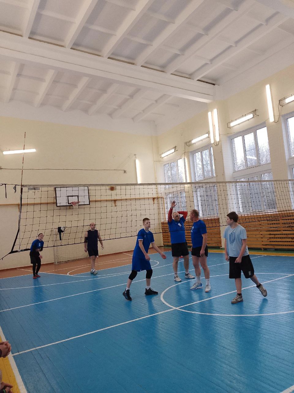 Турнир по волейболу среди мужских команд прошёл в Пыталово