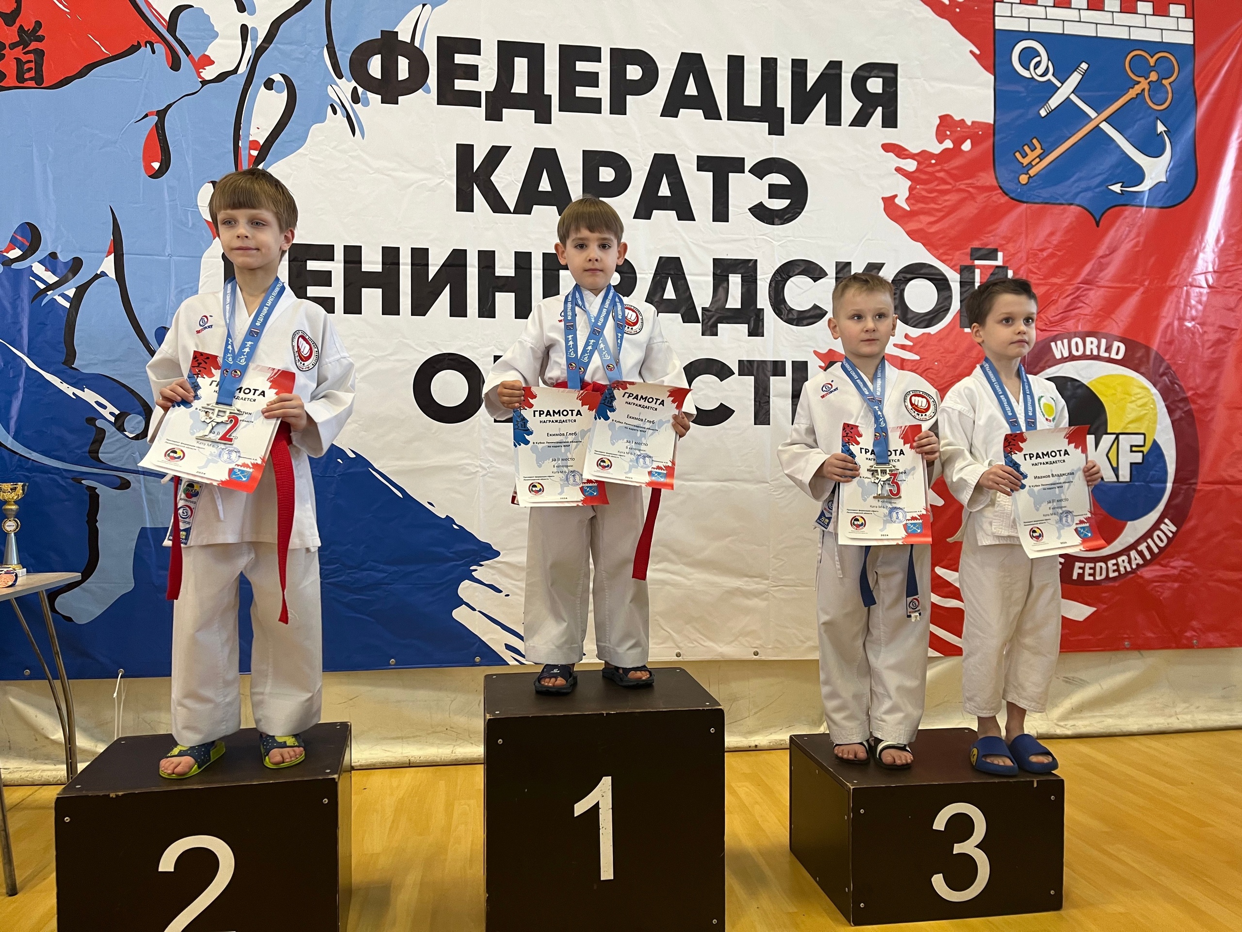 Более 30 наград завоевали псковские каратисты на Кубке Ленинградской области по карате