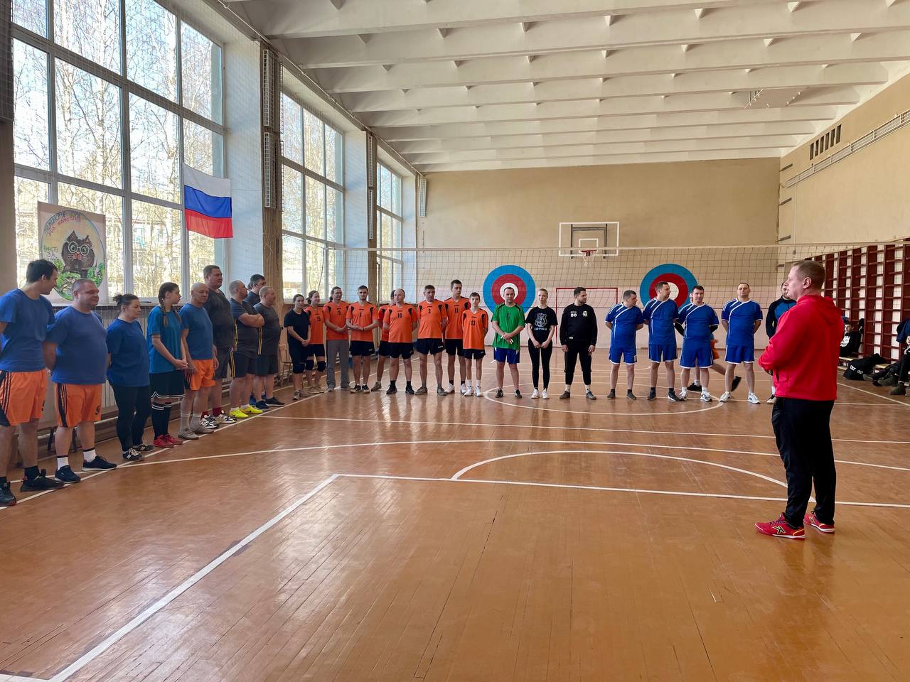 Районный чемпионат по волейболу прошёл в Пушкинских Горах