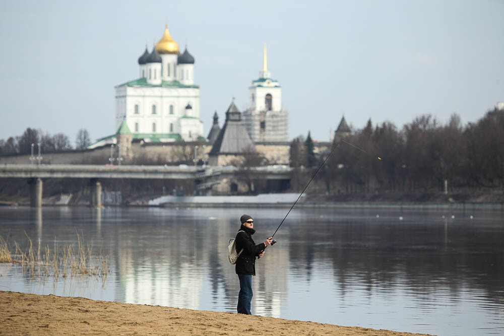 Началась весенняя рыбалка