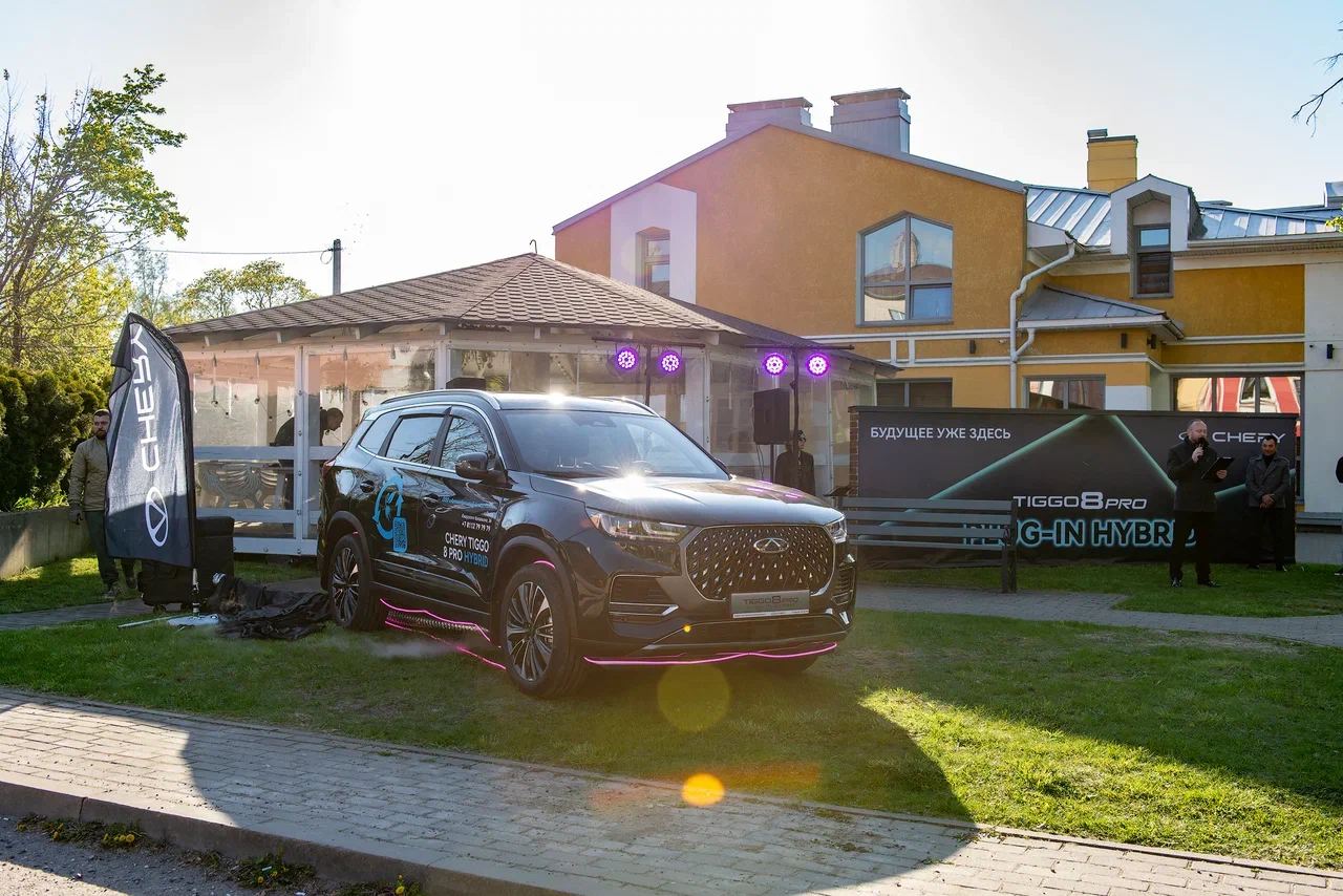  В Пскове представили новый гибрид CHERY TIGGO 8 PRO PLUG-IN HYBRID