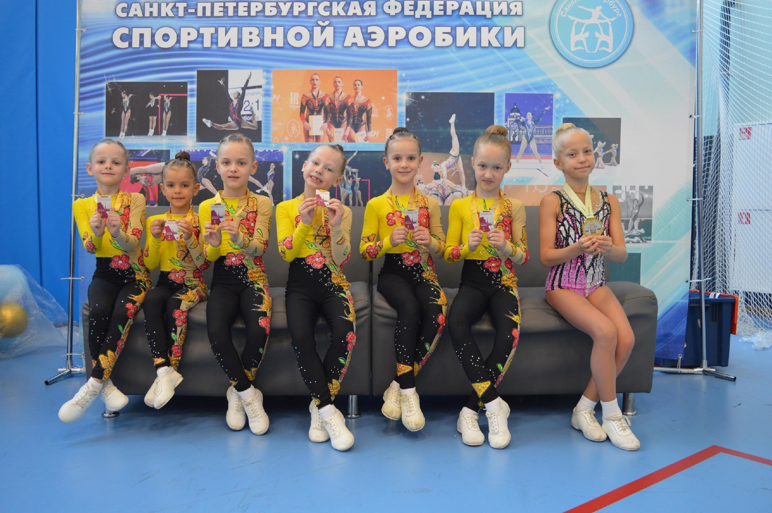 Псковички стали призёрами турнира по спортивной аэробике в Петербурге