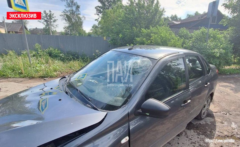 ДТП произошло в Дно