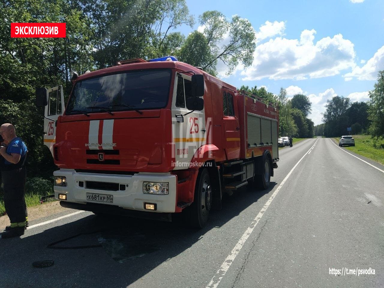 Три человека пострадали в результате ДТП на трассе в Порховском районе