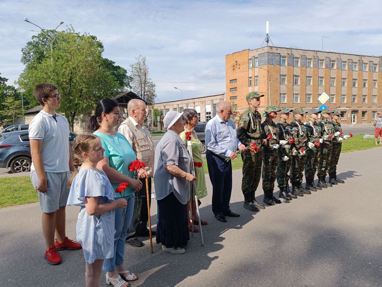 Память партизан и подпольщиков почтили в Пскове