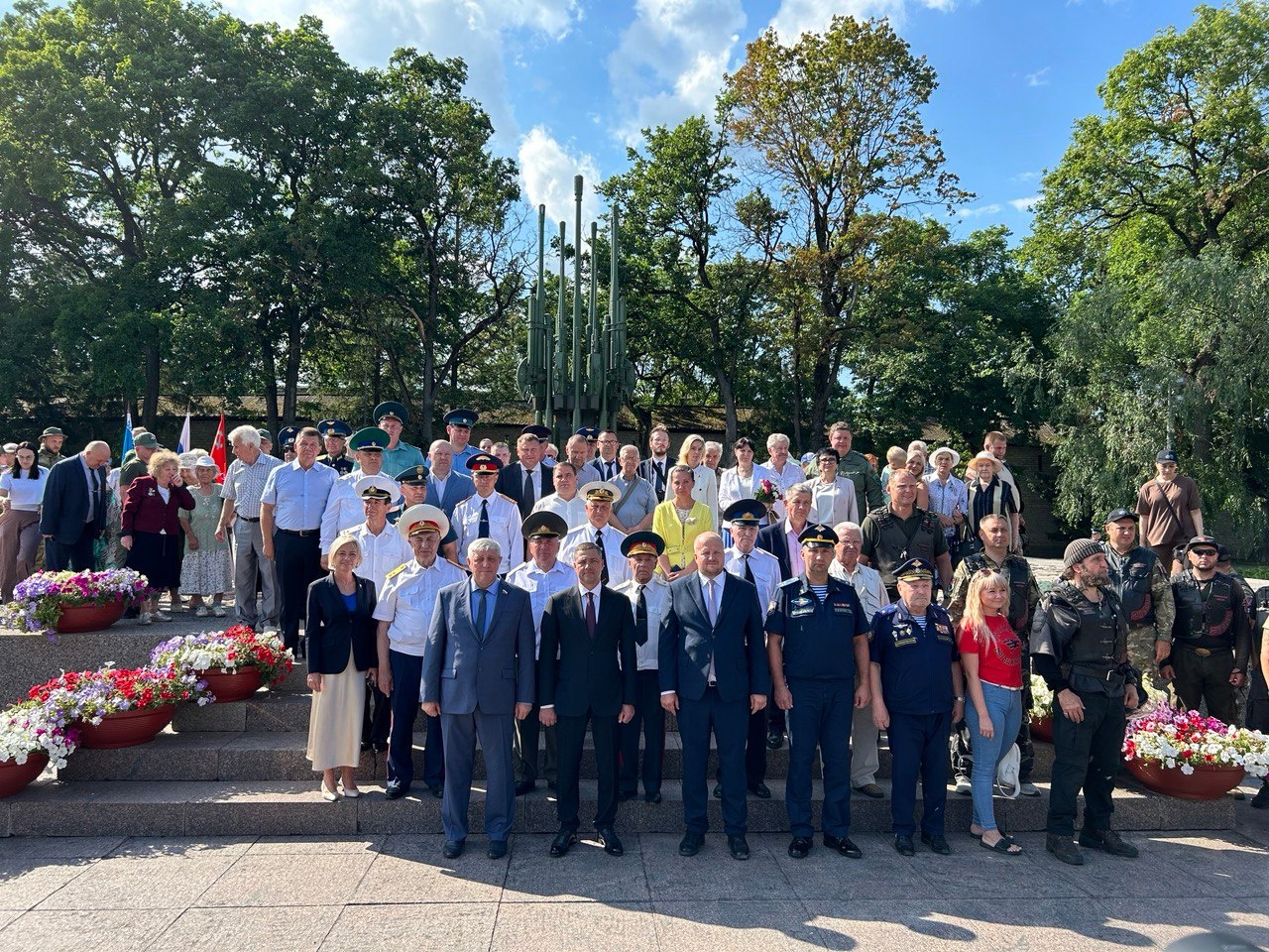 Акция «Автопоезд памяти» прошла в Пскове