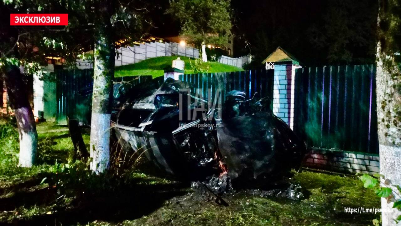 Нетрезвый водитель учинил ДТП в Пушкинских Горах и чудом выжил