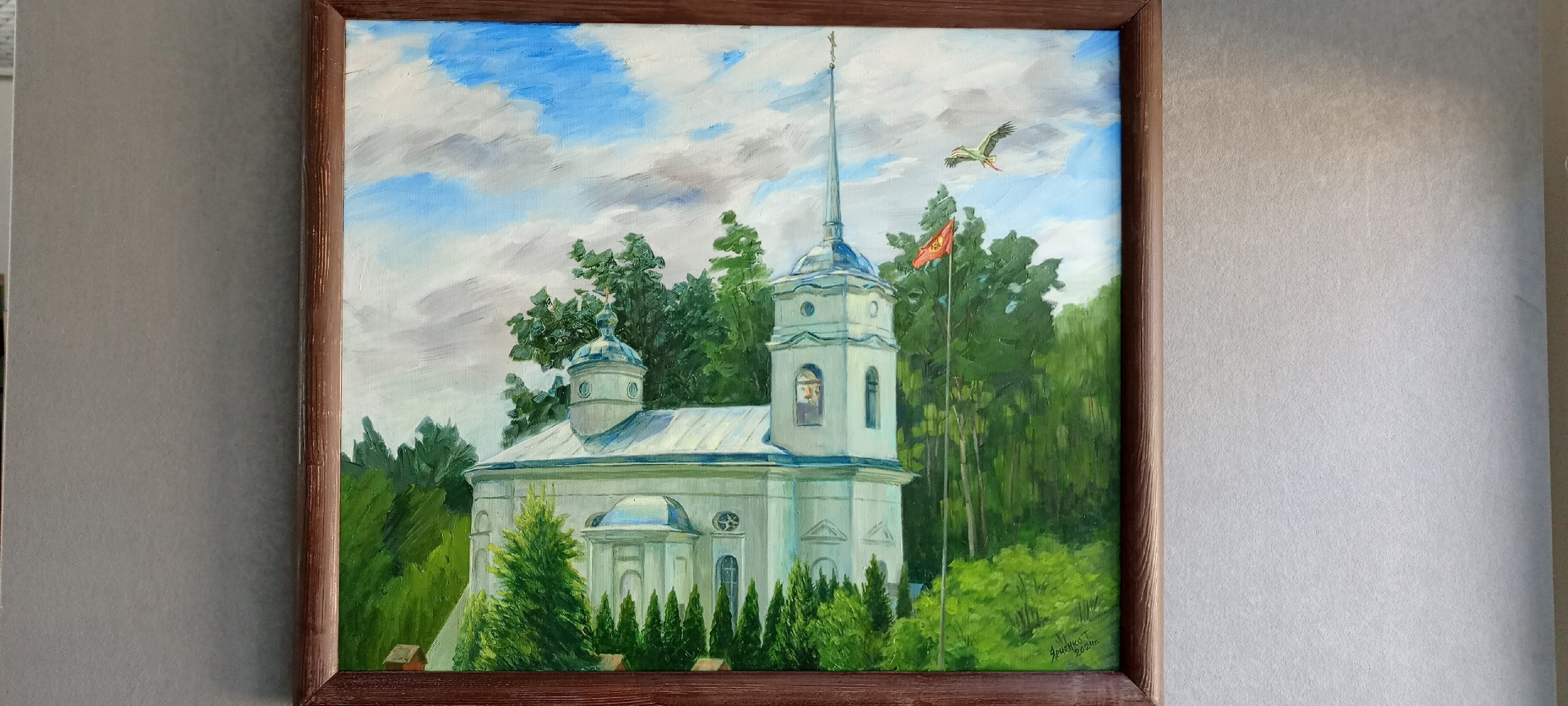 Выставка художников из Санкт-Петербурга открылась в Гдове