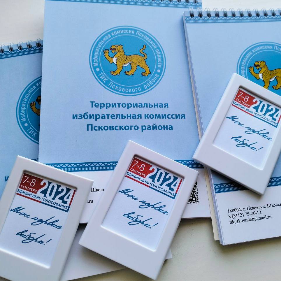 Впервые голосующий избиратель получит небольшой сувенир от избирательных комиссий