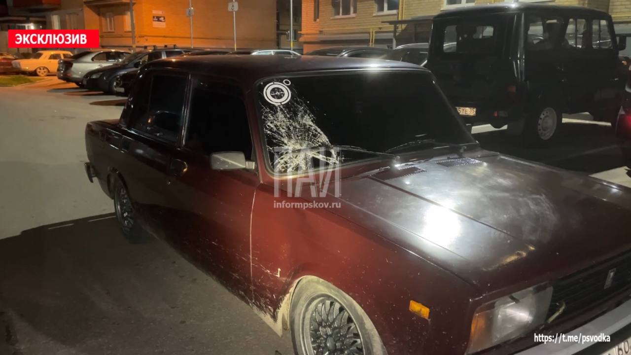 19-летний парень попал под машину в Псковском районе