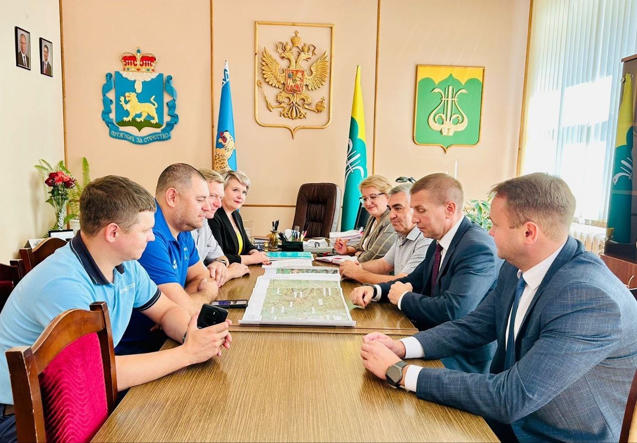 Темпы газификации обсудил Антон Дымов с главами четырёх районов Псковской области