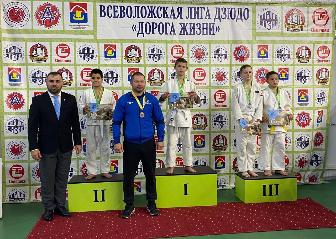 Псковичи стали победителями третьего этапа Всеволожской лиги дзюдо