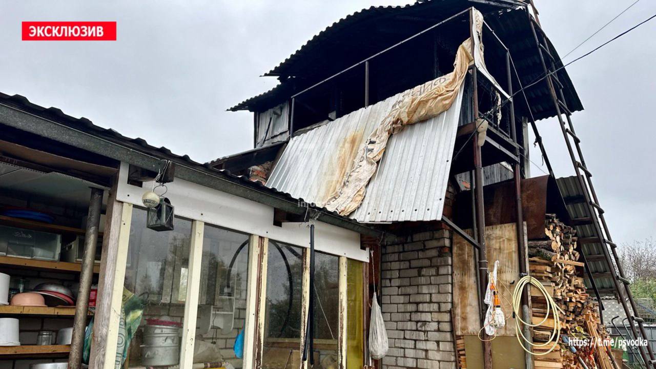 Пожарные ликвидировали возгорание в Великолукском районе