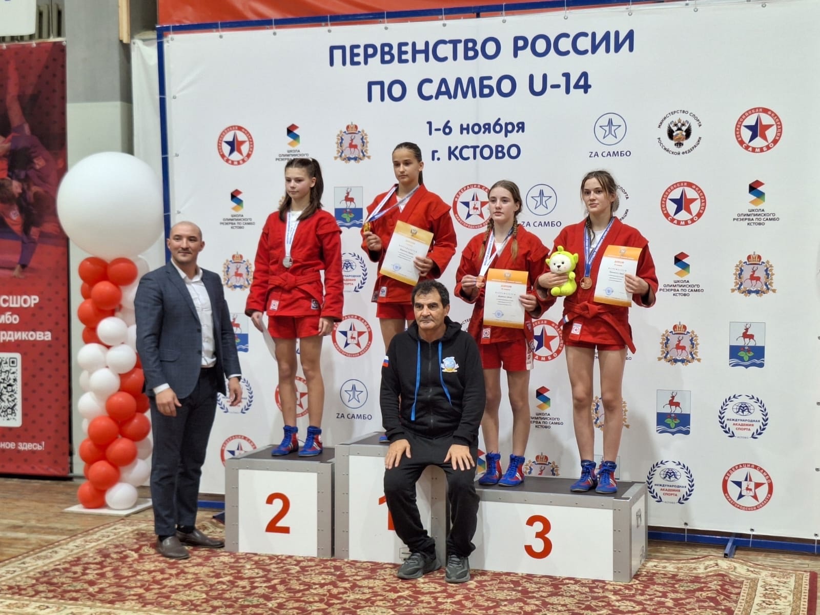 Великолучанка стала призёром первенства России по самбо