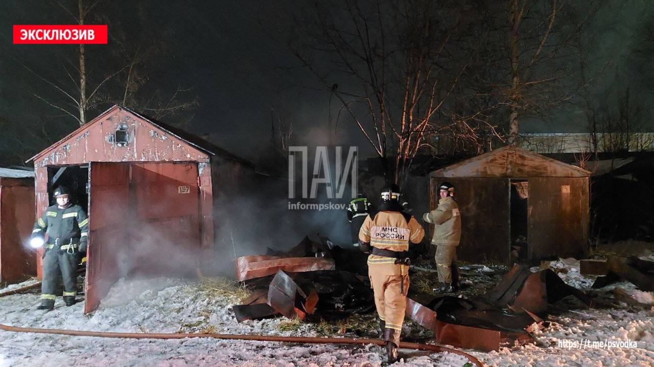 Пожар ликвидировали на улице Гастелло в Великих Луках
