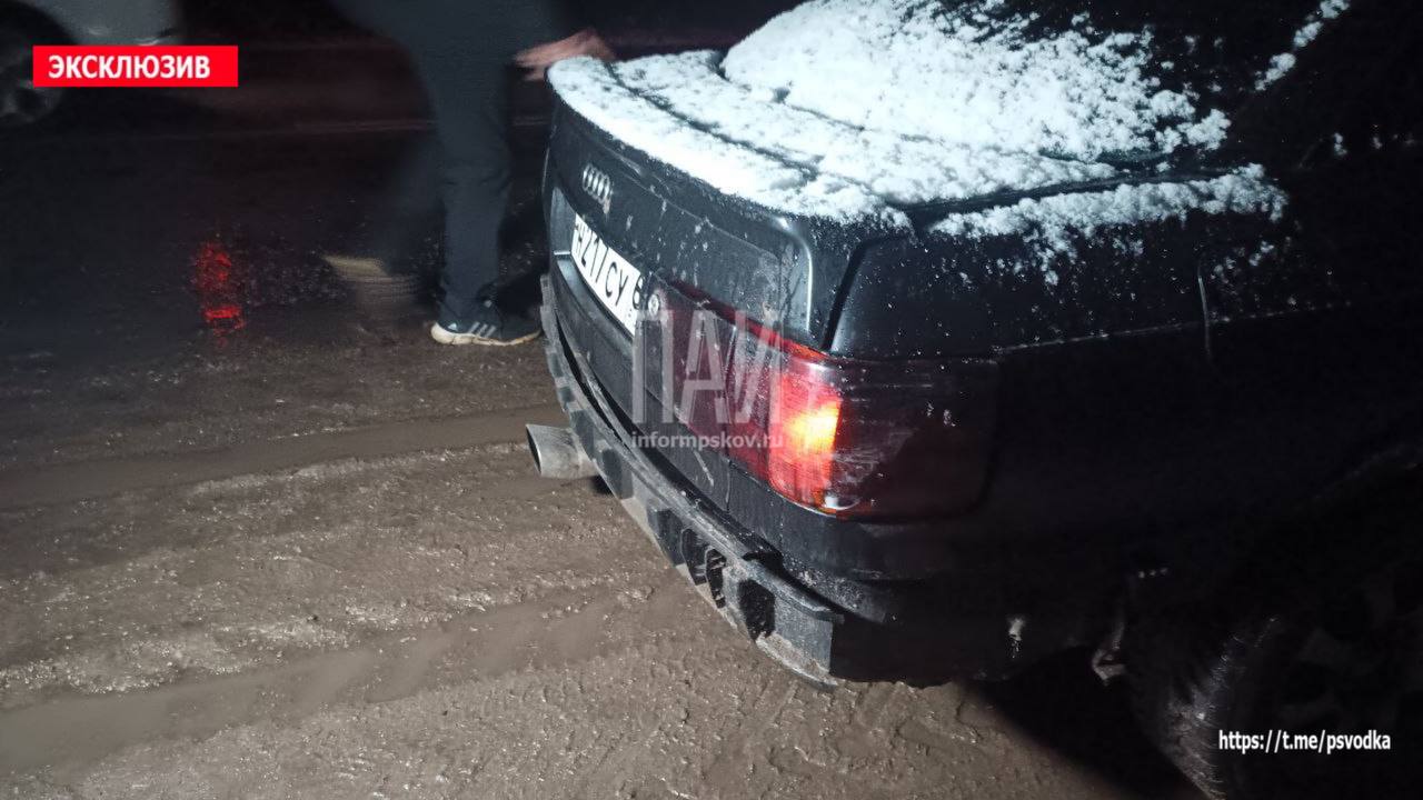 Водитель мотоблока пострадал в результате ДТП на трассе в Бежаницком округе