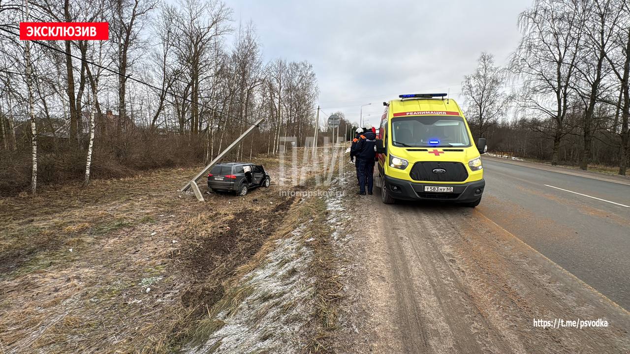 Два человека пострадали в результате ДТП в Псковском районе