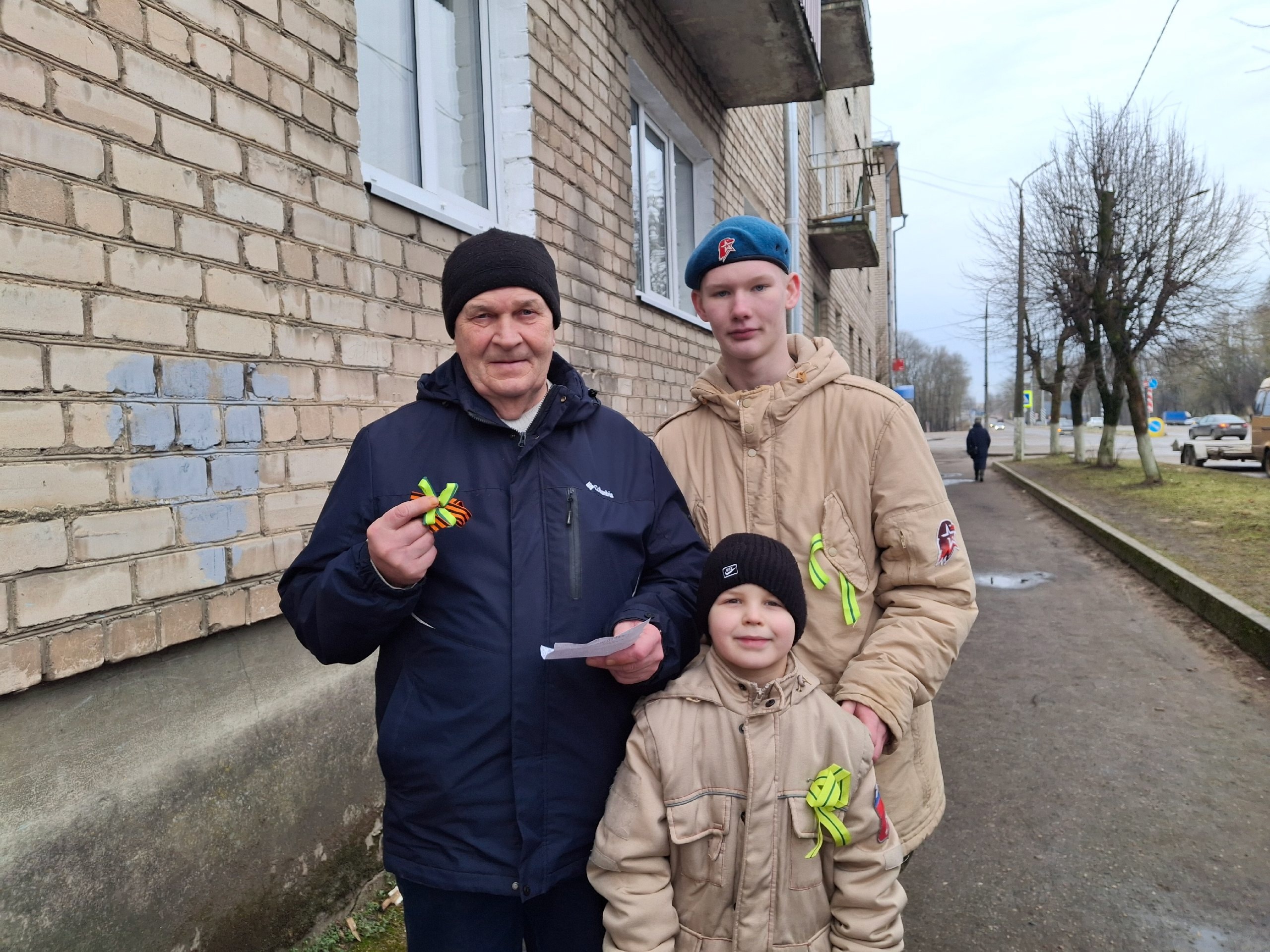 Патриотические акции прошли в Опочке в преддверии годовщины снятия блокады Ленинграда