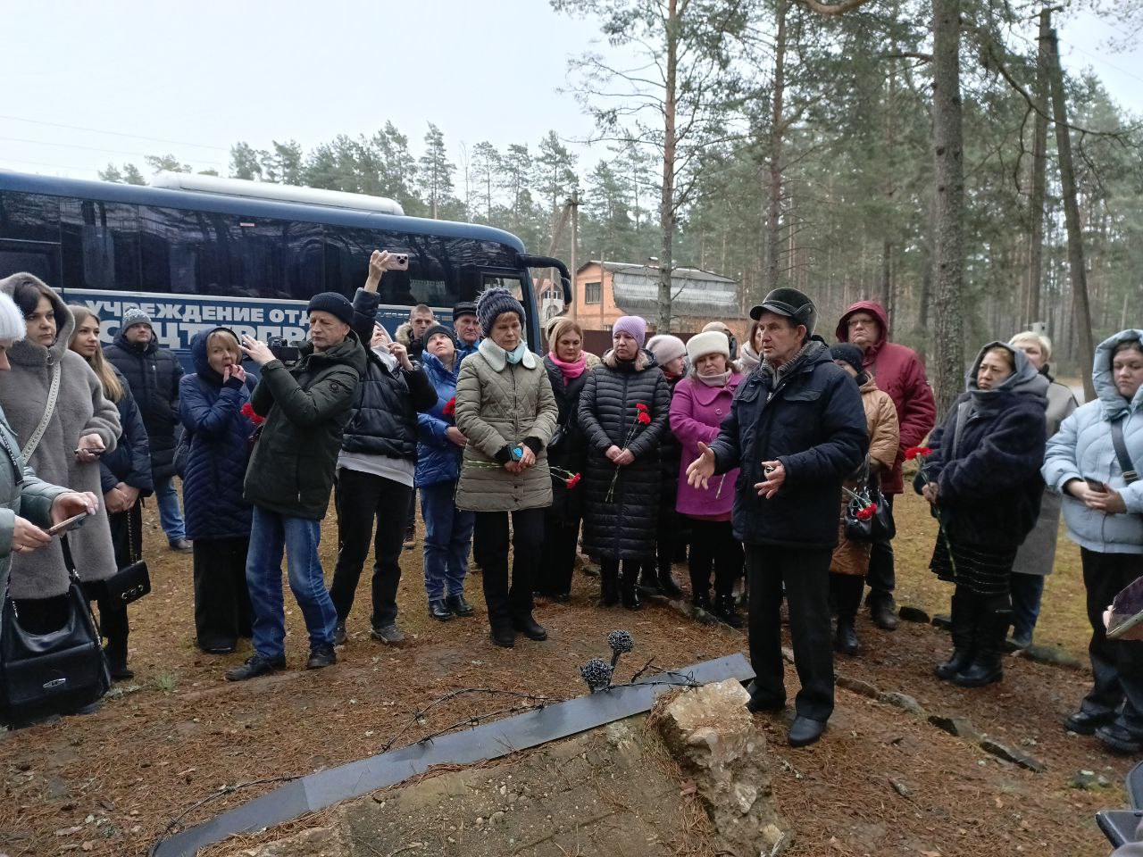 Место расположения концлагеря Дулаг-150 посетили участники пресс-тура, посвящённого Году защитника Отечества и 80-летию Победы