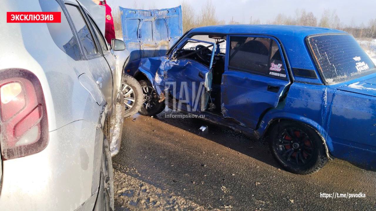 Один человек пострадал ДТП в Псковском районе