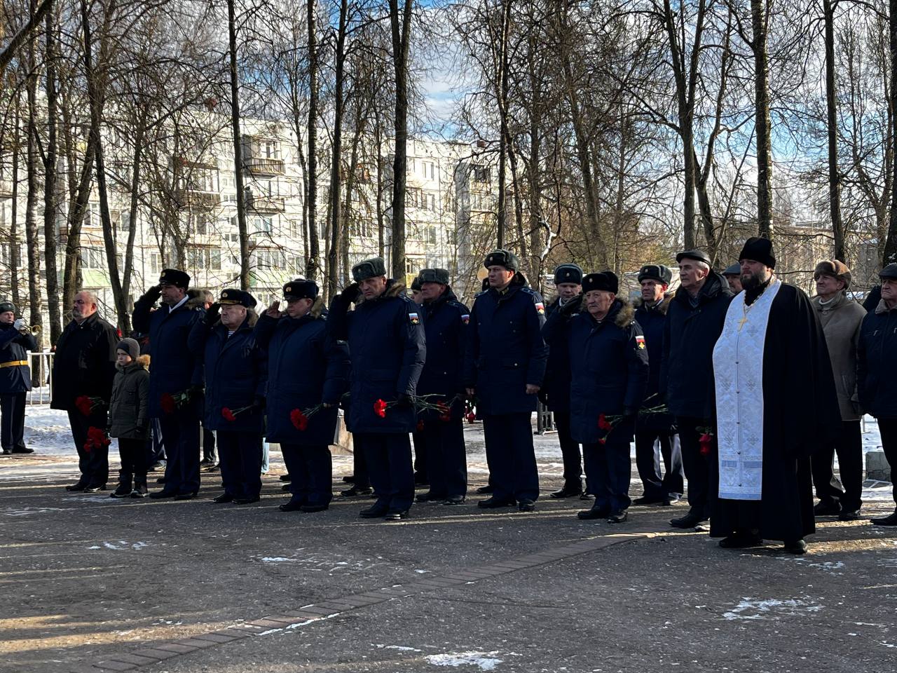 Митинг в преддверии Дня защитника Отечества прошёл в Пскове 
