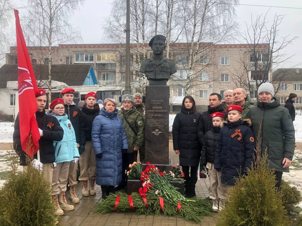 Митинг «Память и Слава» прошел в Пушкиногорском районе
