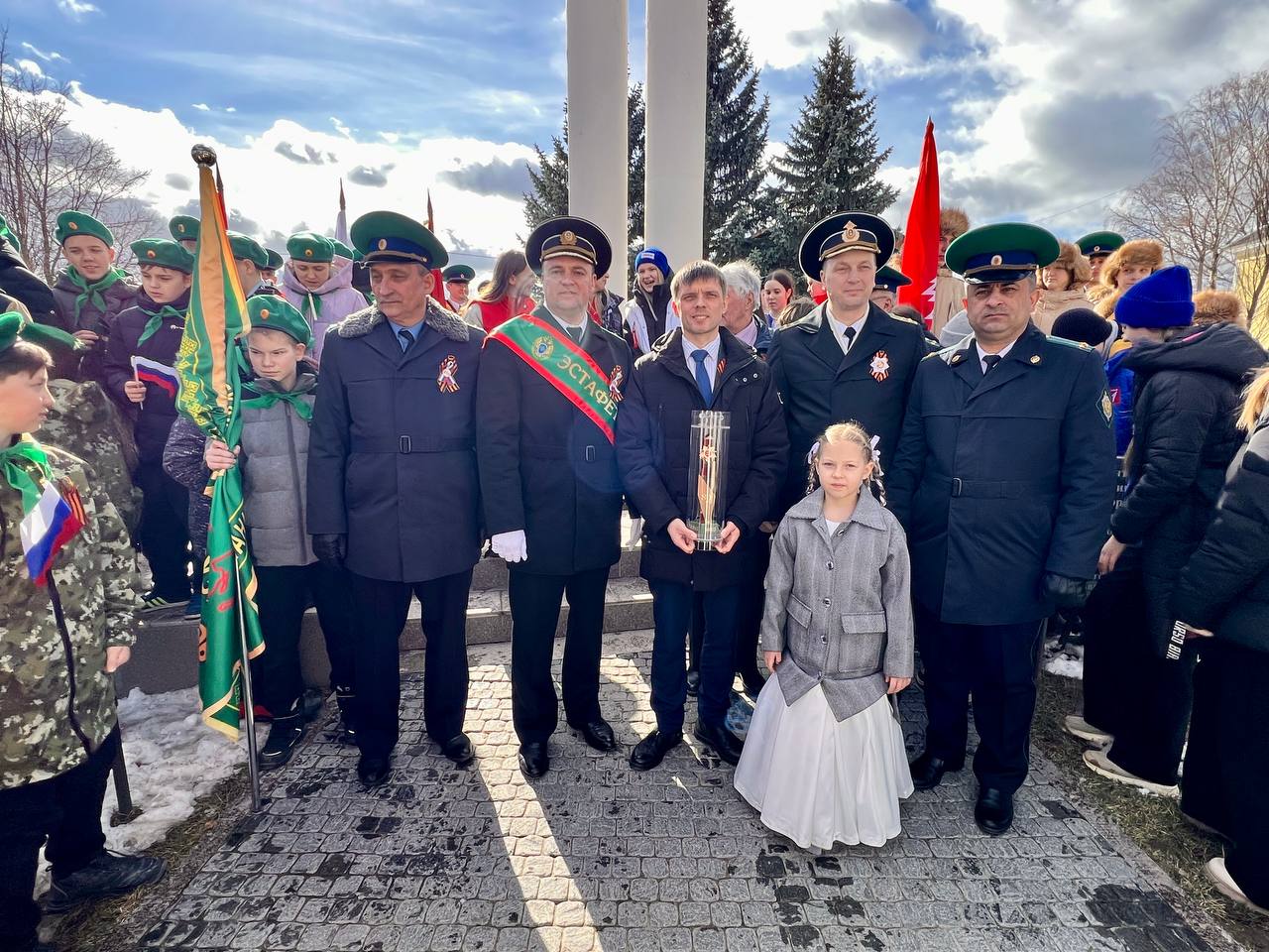 «Эстафету Победы» приняли в Печорах