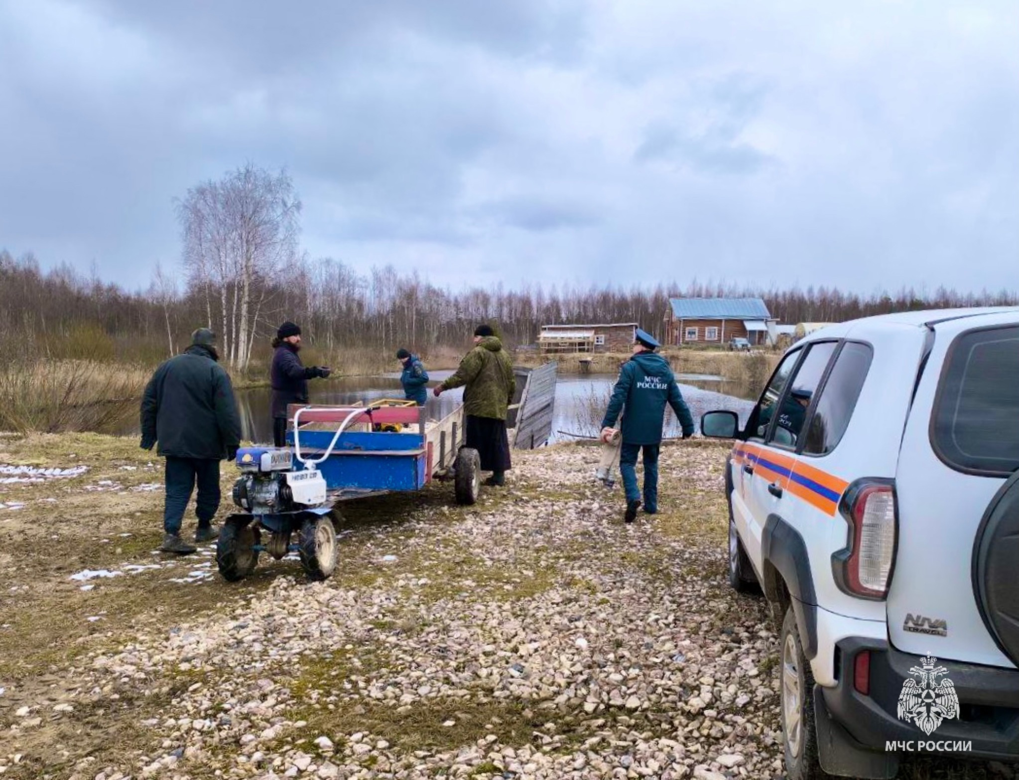 Добровольную пожарную дружину создали в Крыпецком мужском монастыре