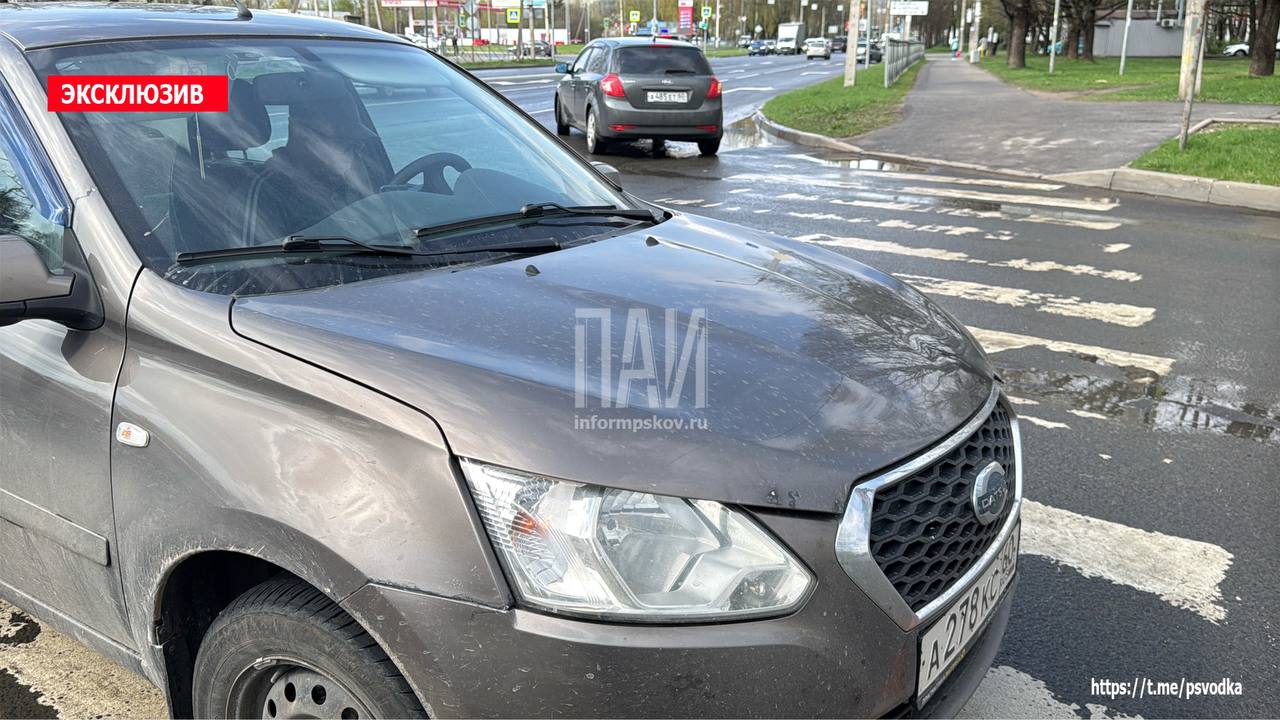 Автомобиль сбил подростка на улице Красноармейской в Пскове