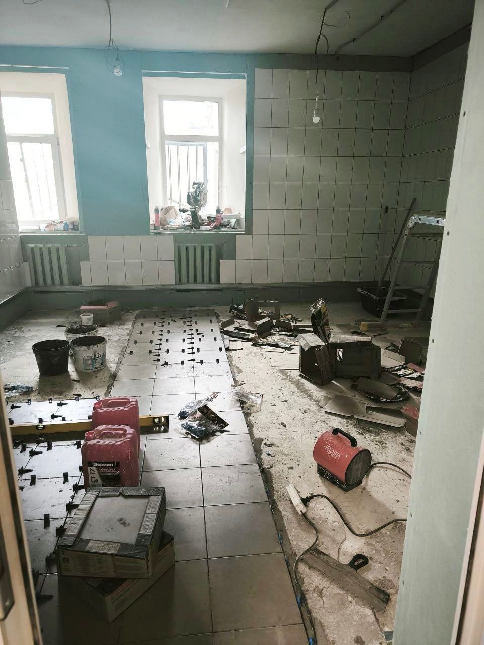 Ремонт отделений великолукского филиала ПОКБ